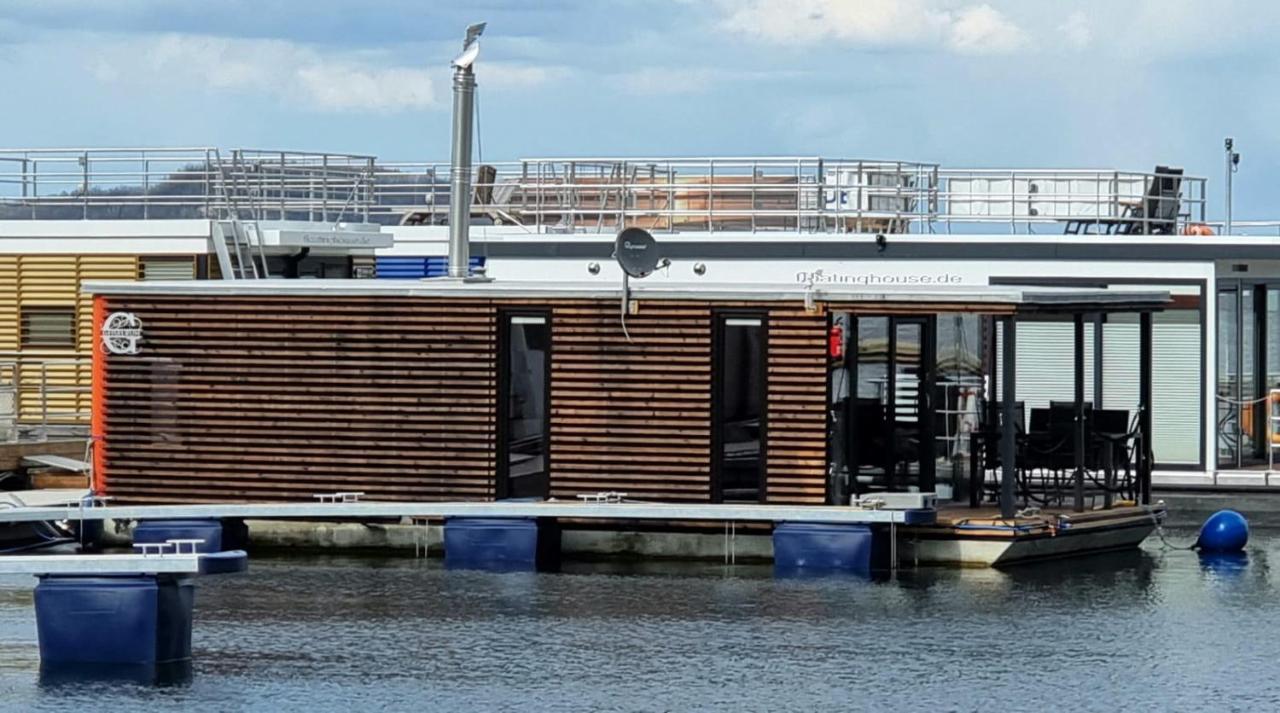 Hausboot Geiselruh Hotel Braunsbedra Bagian luar foto