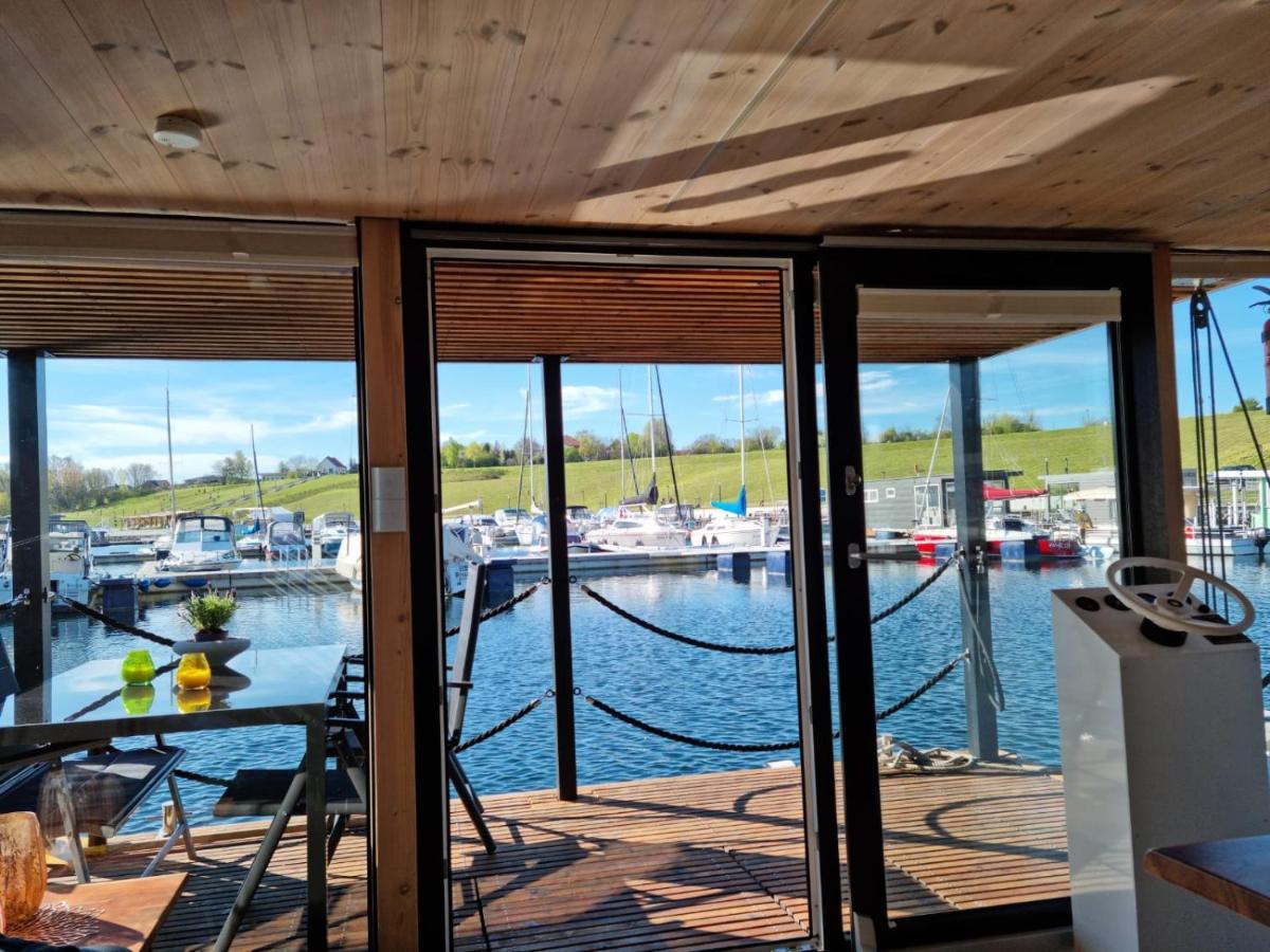 Hausboot Geiselruh Hotel Braunsbedra Bagian luar foto