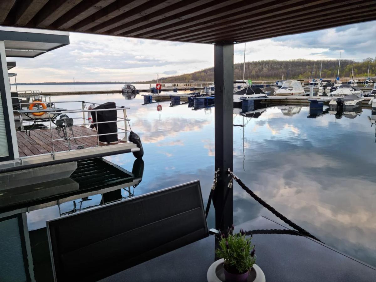 Hausboot Geiselruh Hotel Braunsbedra Bagian luar foto